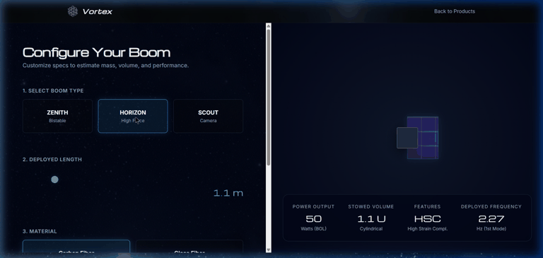 BOOM Configurator Demo